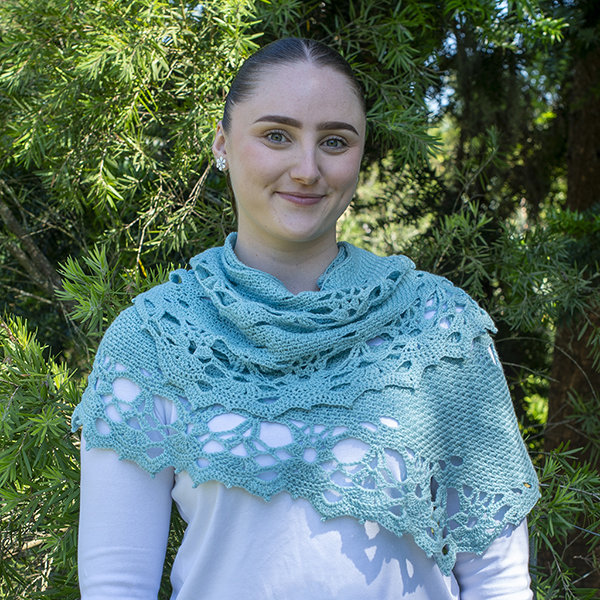 FibreFest 26 Crochet Shawl